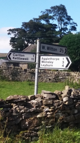 Coverdale villages in the Yorskshire Dales