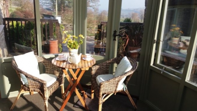 West Close Farmhouse Holiday Cottages, conservatory, Yorskhire Dales, Coverdale, Dog friendly, views, Melmerby, self-catering, log burners